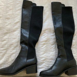 Steve Madden Graphite Black Boots - Never Worn!